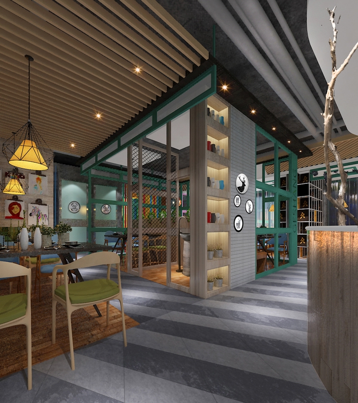 淮南青苔港式大厅