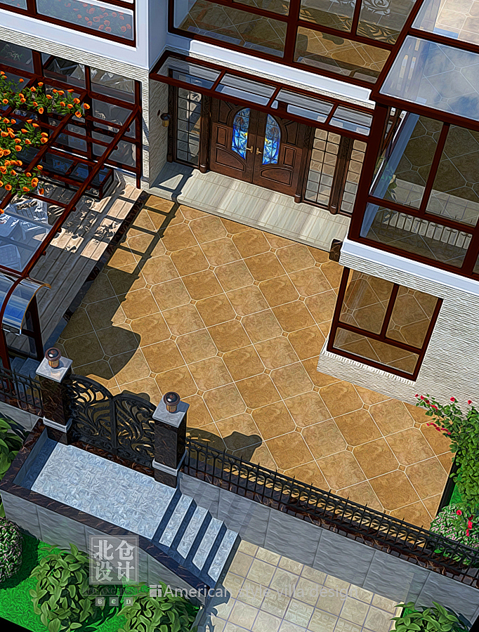 淮河新城2期洋房花园鸟瞰