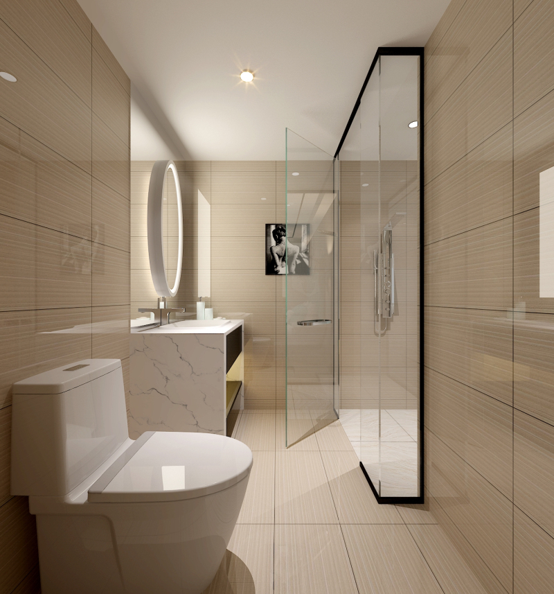 喆啡轻雅酒店卫生间