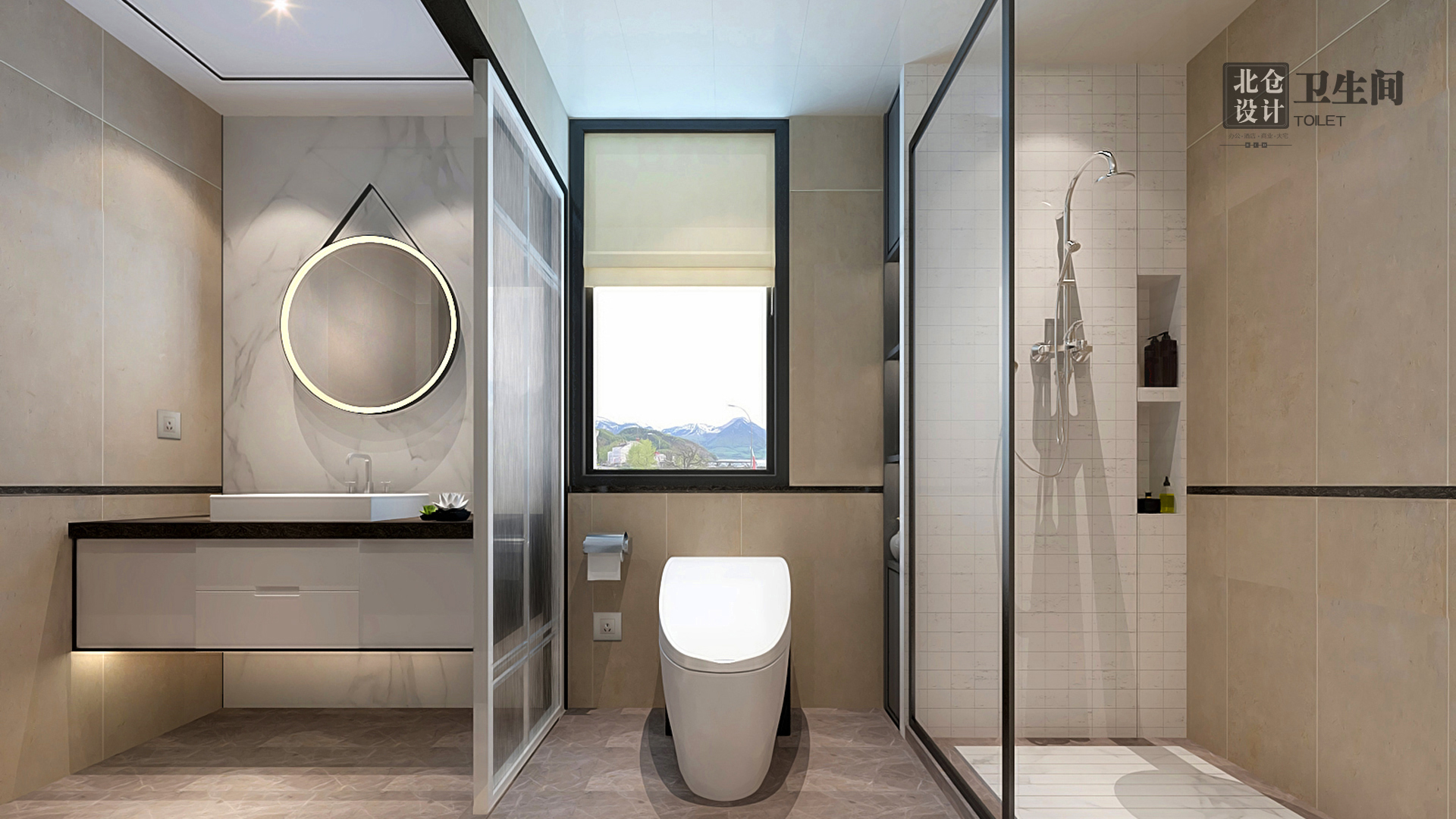 南山院小区卫生间