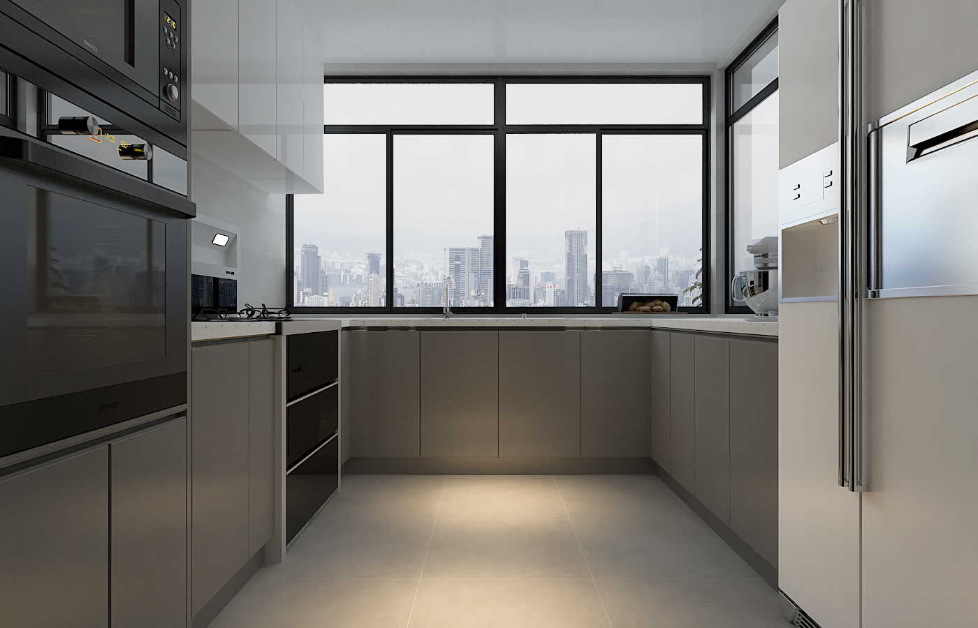 南山院小区厨房