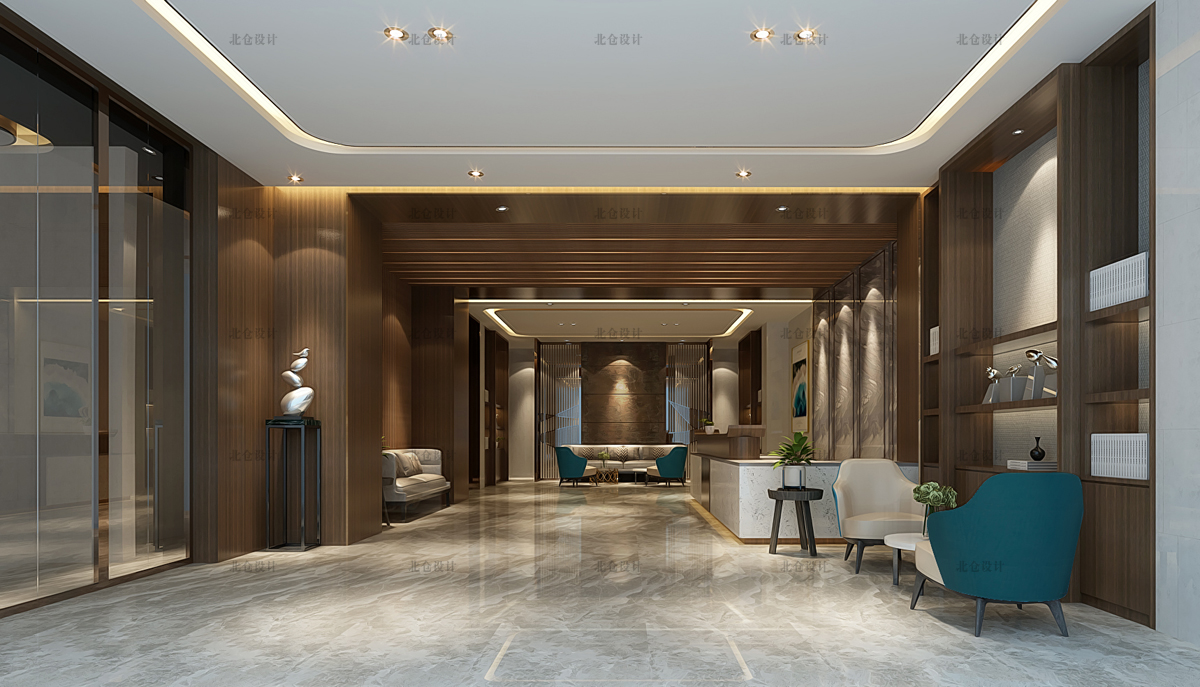 信华酒店大厅设计