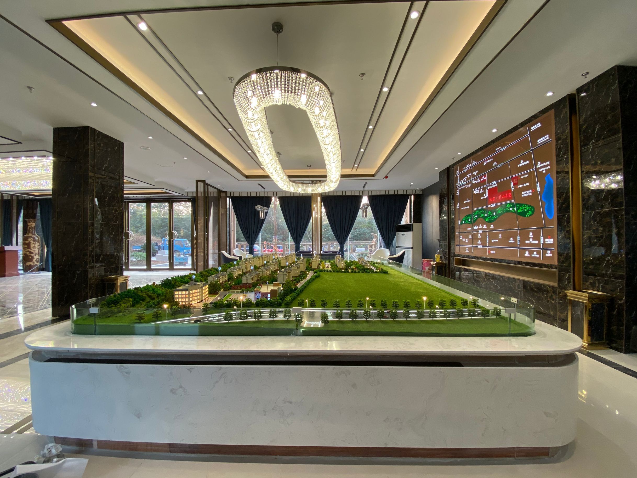 览山名苑售楼部(竣工照)