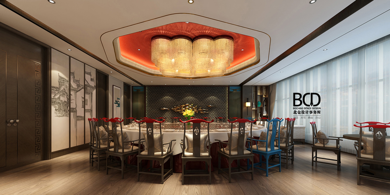 相府小鲜·独一味大包厢设计效果