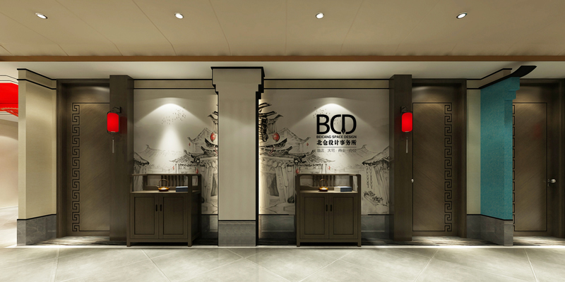 相府小鲜·独一味过道设计