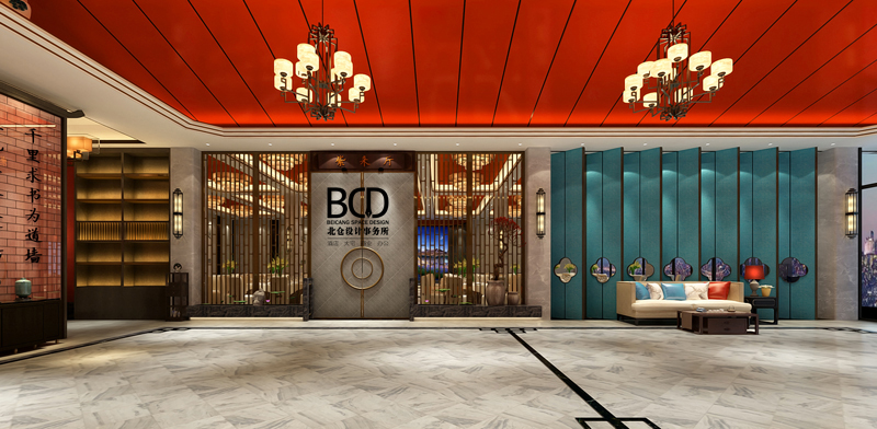 相府小鲜·独一味大厅效果图