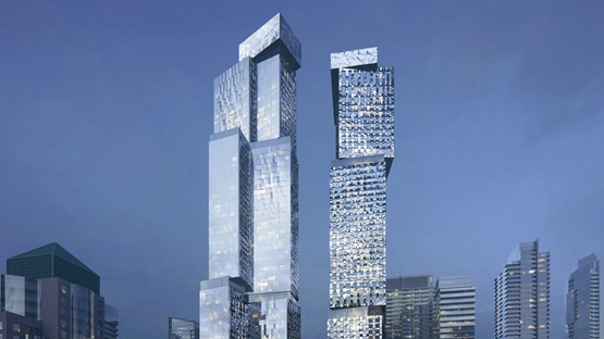 盖里展示多伦多超高层的最新设计