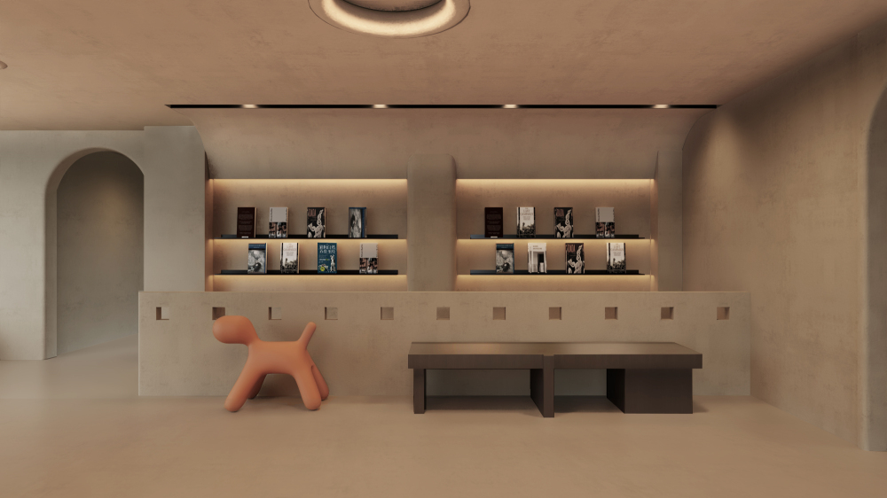 洞穴宠物医院展示区