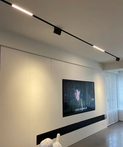 无主灯客厅实景