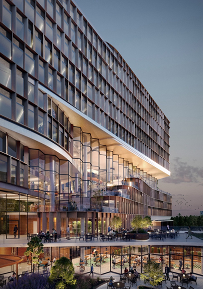 捷克软件公司中庭