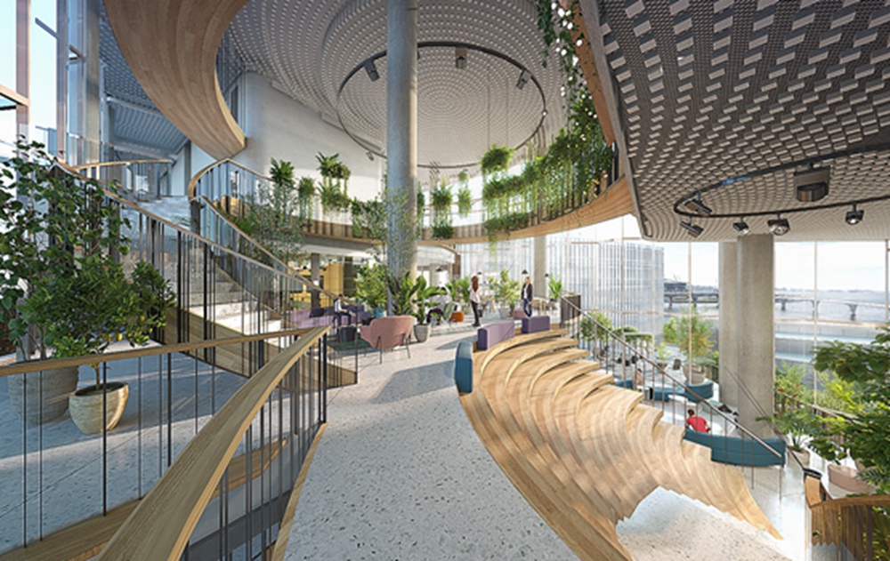 捷克软件公司室内楼梯