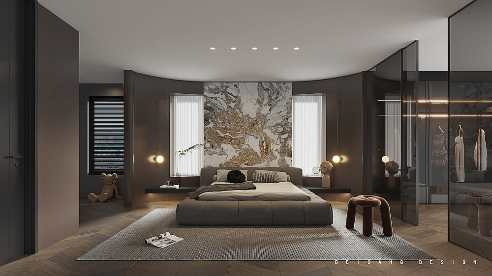 滟澜山别墅卧室设计
