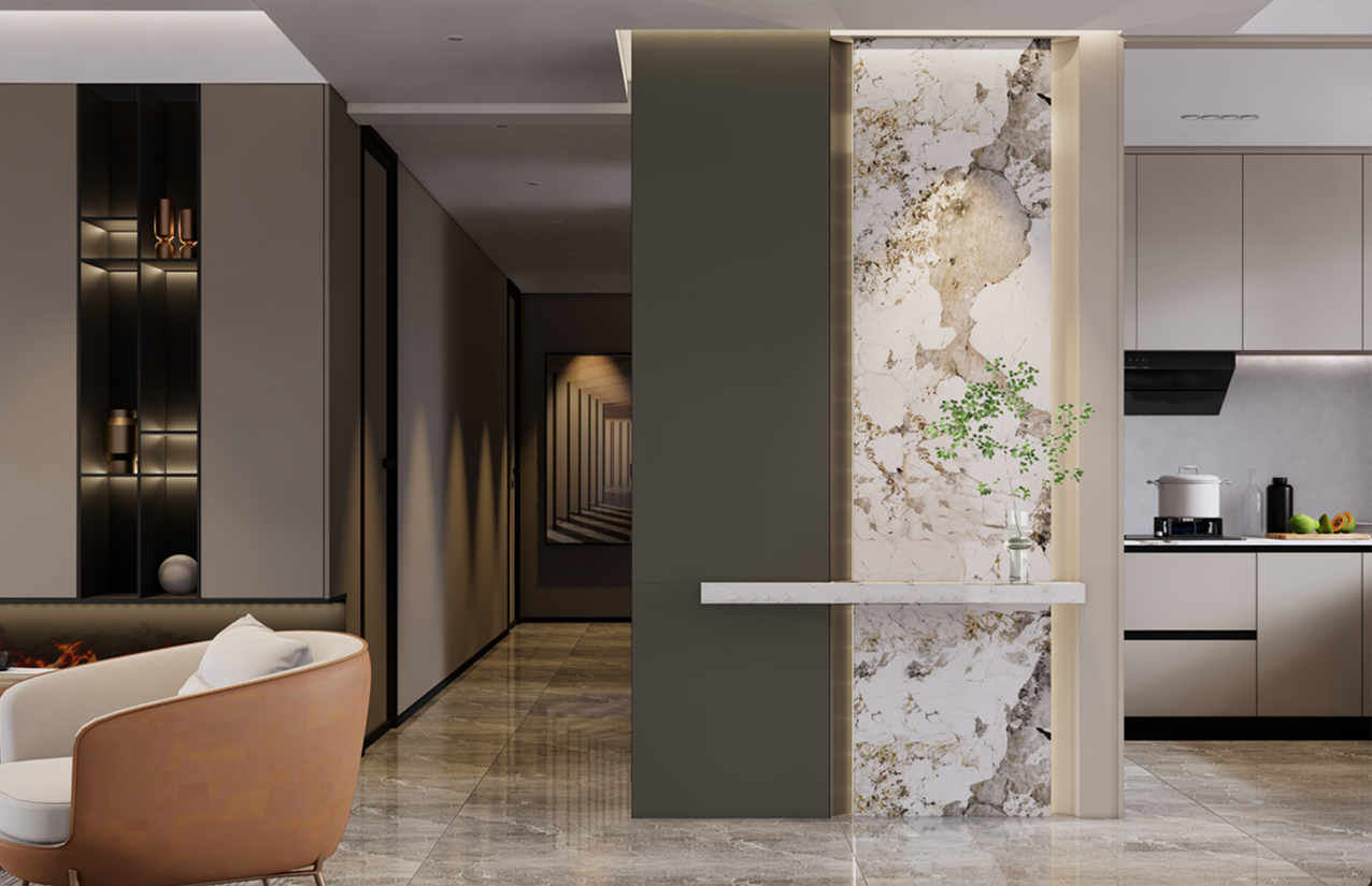 安理家园过道效果图设计