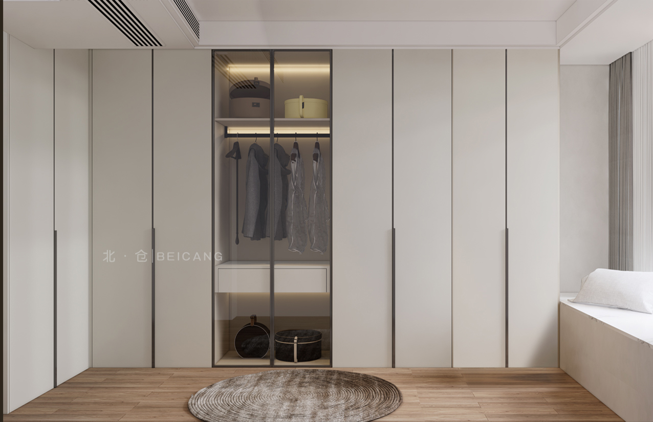 安理家园衣帽间效果图设计