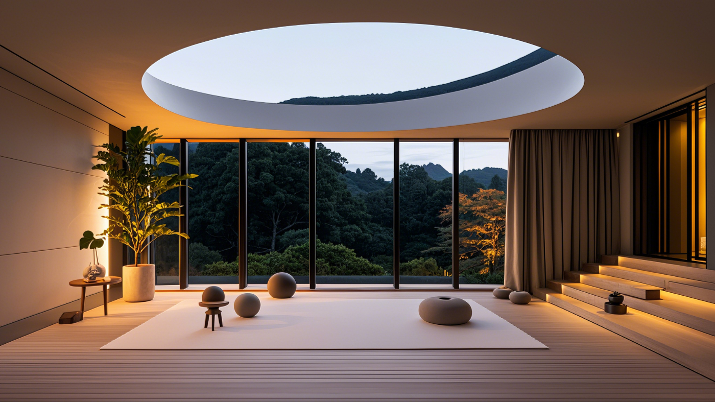 云中别墅休闲区